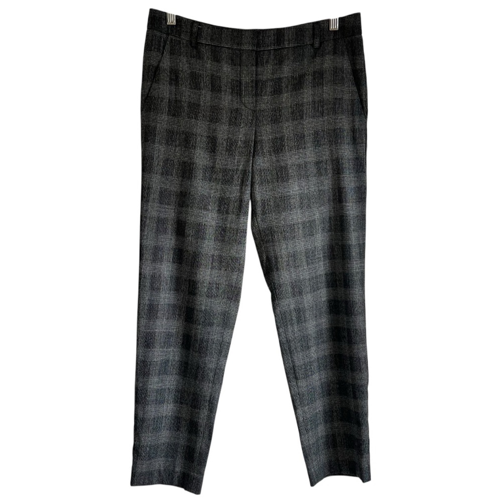 Judith & Charles wool plaid mid rise dress pants size 8 excellent condition